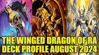 THE WINGED DRAGON OF RA DECK PROFILE AUGUST 2024 YUGIOH [upl. by Eckart529]