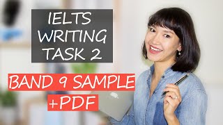 Full IELTS Writing Task 2 Sample Essay  Band 9 [upl. by Pronty]