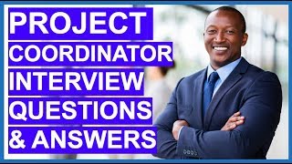 PROJECT COORDINATOR Interview Questions and Answers [upl. by Carline]