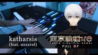 FULL katharsis feat quotunravelquot  Tokyo Ghoulre OP 2 Piano by HalcyonMusic [upl. by Fablan331]