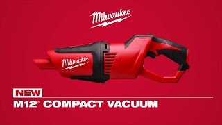 Milwaukee® M12™ Compact Vacuum [upl. by Patrick]