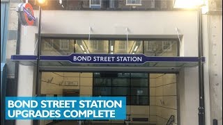 Bond Street Tube Station Upgrade [upl. by Ahcsat]