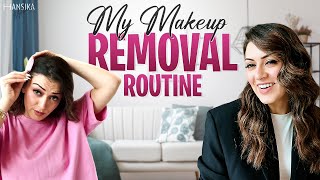 My Makeup Removal Routine  Hansika Motwani [upl. by Asenev336]