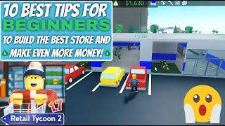 Retail Tycoon 2 Beginners Guide  10 TIPS [upl. by Barboza]