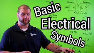 Electrical Symbols THE BASICS [upl. by Goat991]