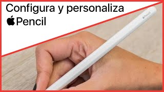 ¿Cómo configurar personalizar el Apple Pencil ✍️ [upl. by Nurav530]