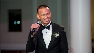 Best Man Speech  Receives Standing Ovation [upl. by Aikam]