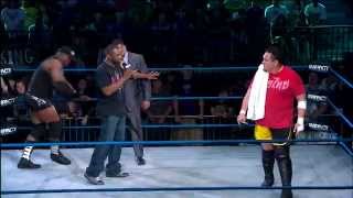 Samoa Joe returns and speaks out against MVP June 5 2014 [upl. by Shih]