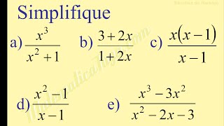 Simplificación de expresiones racionales [upl. by Eggett]