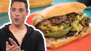 Jeff Mauro Makes an Italian Beef Sandwich  The Kitchen  Food Network [upl. by Suiratnod205]