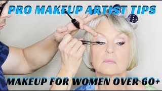 How to do Makeup on Women over 60 Makeup Tutorial  mathias4makeup [upl. by Just819]