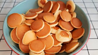 Очень вкусные МИНИ ПАНКЕЙКИ на завтрак  Mini pancakes [upl. by Lledo]