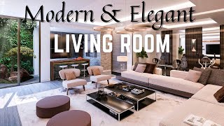 Modern amp Elegant Living Rooms  Interior Design  Decorating Ideas [upl. by Saxena]