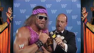 Macho Man Randy Savage Promo 5 Talkin About History [upl. by Thom]