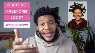 Starting Freeform Dreads  TOP 3 things to KNOW before you GROW [upl. by Artur]