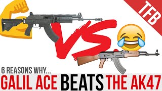 6 Reasons Why the Galil ACE is Better than the AK47 amp AKM [upl. by Annaul]