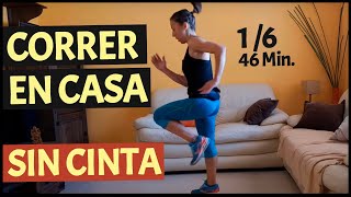 Cómo Correr en Casa sin Cinta  Sesión 16 de Indoor Running [upl. by Vivien523]