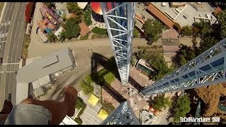 HD POV Supreme Scream OnRide video at Knotts Berry Farm [upl. by Edyak]