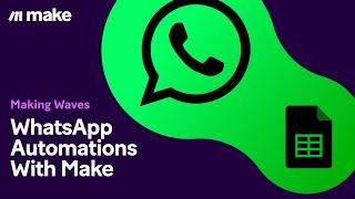 Tutorial WhatsApp Automations with Make [upl. by Ainotahs]