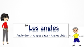 Les angles angle droit angles aigus angles obtus [upl. by Assiram]