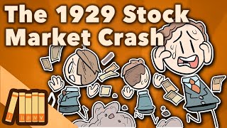 The 1929 Stock Market Crash  Black Thursday  Extra History [upl. by Ingaberg]