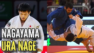 永山竜樹 裏投 Nagayama Ryuju Uranage  Judo Throws amp Techniques [upl. by Rambort]