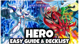 HERO  EASY GUIDE amp DECKLIST Combo Guide [upl. by Havelock]