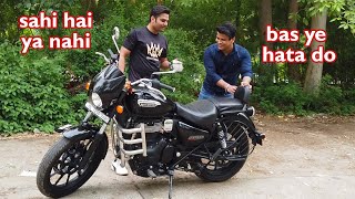 6 months ownership review of royal enfield meteor 350  King Indian [upl. by Lunneta]