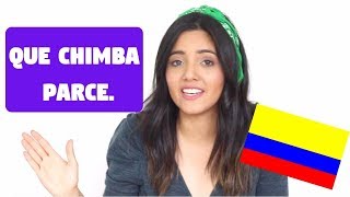 EXPRESIONES Y PALABRAS COLOMBIANAS  YIRAC [upl. by Kcin249]