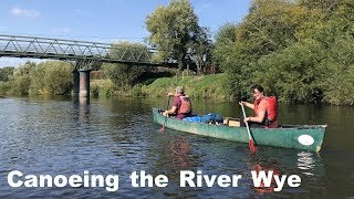 Canoeing Kayaking the River Wye  Symonds Yat [upl. by Enileda386]