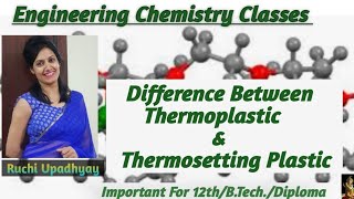 Difference Between Thermoplastic And Thermosetting Polymers [upl. by Eenahpets]