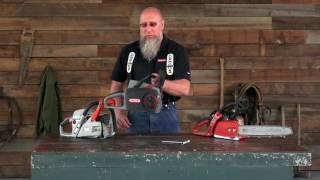 Technical Tips How To Tension Chainsaw Chain [upl. by Sulamith]