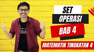 ULANGKAJI Matematik SPM KSSM Bab 4  Operasi Set Part 3  Tingkatan 4 [upl. by Hanikas820]