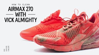 The Best Way To Clean Nike Air Max 270 With Reshoevn8r [upl. by Ellerey843]