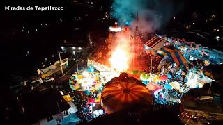 Castillo de Feria anual de Santiago Tepatlaxco 2023 [upl. by Mervin]