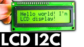 Arduino LCD I2C  Tutorial with Arduino Uno [upl. by Magee351]