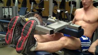 How To Seated Leg Curl Cybex [upl. by Sandi300]