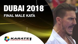 Damian QUINTERO vs Ryo KIYUNA Dubai 2018 Karate 1Premier League  WORLD KARATE FEDERATION [upl. by Yadnus405]