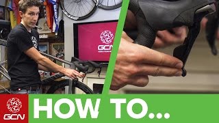 How To Use Road Bike Shifters  Change Gear On Your Road Bike [upl. by Nalepka575]