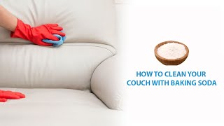 How to clean your couch with baking soda [upl. by Garnes]