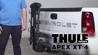 Thule Apex XT 4 Bike Rack Review and Demo [upl. by Madid]