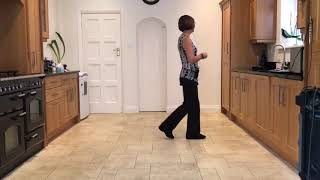 Champagne Promise Line Dance Tutorial [upl. by Winzler]