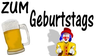 Geburtstagslied lustig Deutsch  Happy birthday song lustig [upl. by Rehpetsirhc]