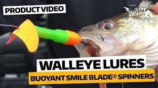 BUOYANT WALLEYE LURES  Deadliest Spinners for Big Walleye [upl. by Annabel]