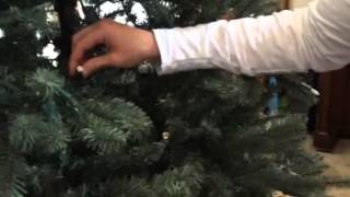 Super easy way to fix your GE prelit Christmas trees dead light strand [upl. by Arahat]