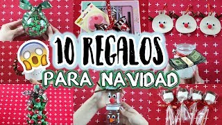 DIY 10 REGALOS FÁCILES Y ECONÓMICOS PARA ESTA NAVIDAD  Evelynlugod [upl. by Ymmit]