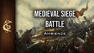 Siege Battle  Combat Ambience  1 Hour dnd [upl. by Fiorenze]