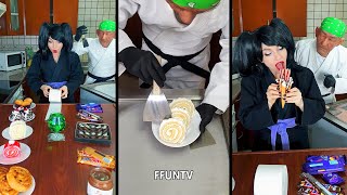 Random Ice Cream Challenge  Chocolate VS Cake By FFUNTV [upl. by Ahsaele]