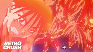 Recca unleashes all SEVEN of his dragons 😱  Flame of Recca 1997 [upl. by Semreh]