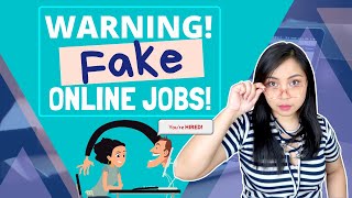 Fake Online Jobs  How to Tell if an Online Job is Legit or Scam [upl. by Solana861]